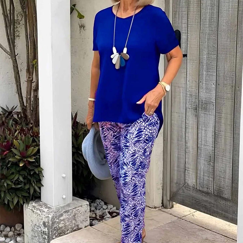 Conjunto coordenado impresso Maria