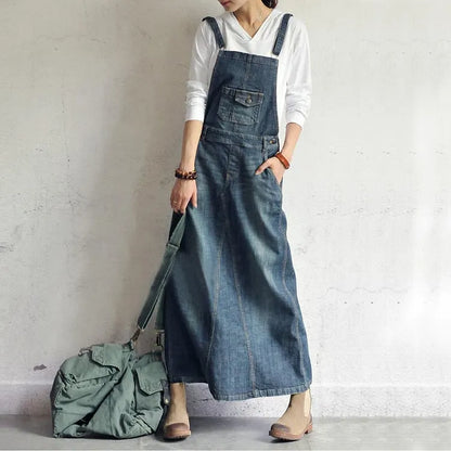 Denivé — Vestido de Denim Vintage