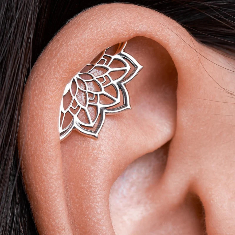 Brincos de Cartilagem Mandala Helix