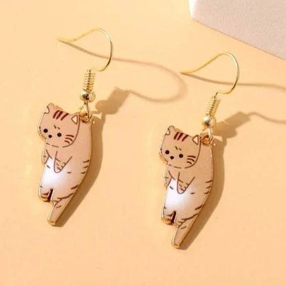 Brincos de Gato Pendentes — Motivo Específico da Raça