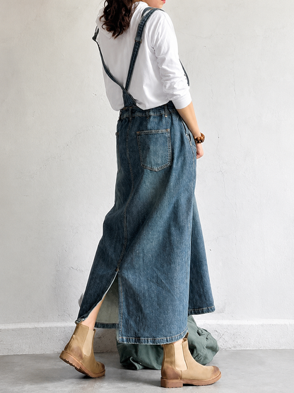 Denivé — Vestido de Denim Vintage