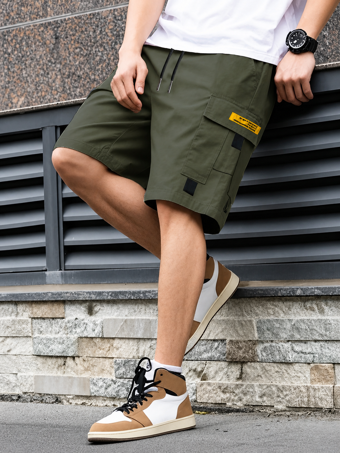 Kargo — Calções Estilo Urbano para Homens