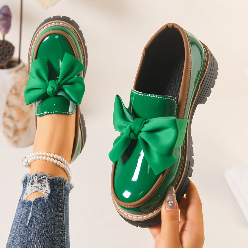 Sapatos Lucente — Slip-On com Laço