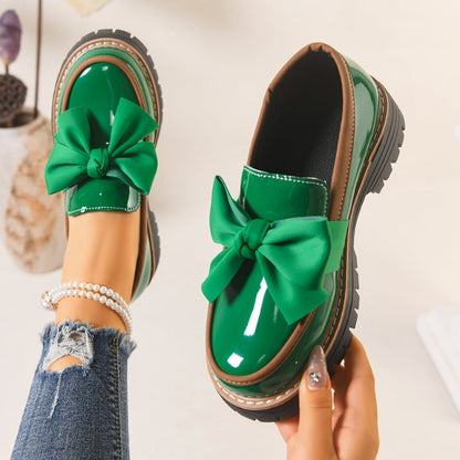 Sapatos Lucente — Slip-On com Laço