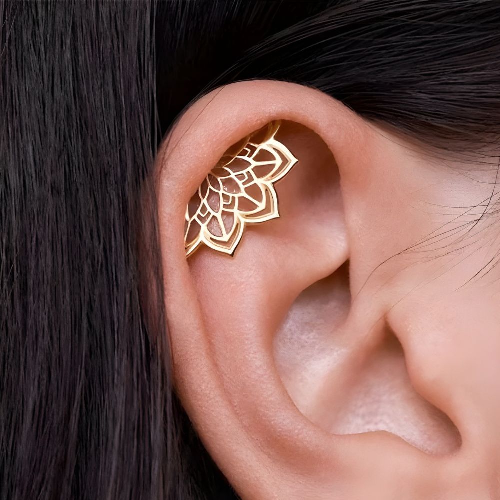 Brincos de Cartilagem Mandala Helix
