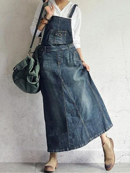 Denivé — Vestido de Denim Vintage