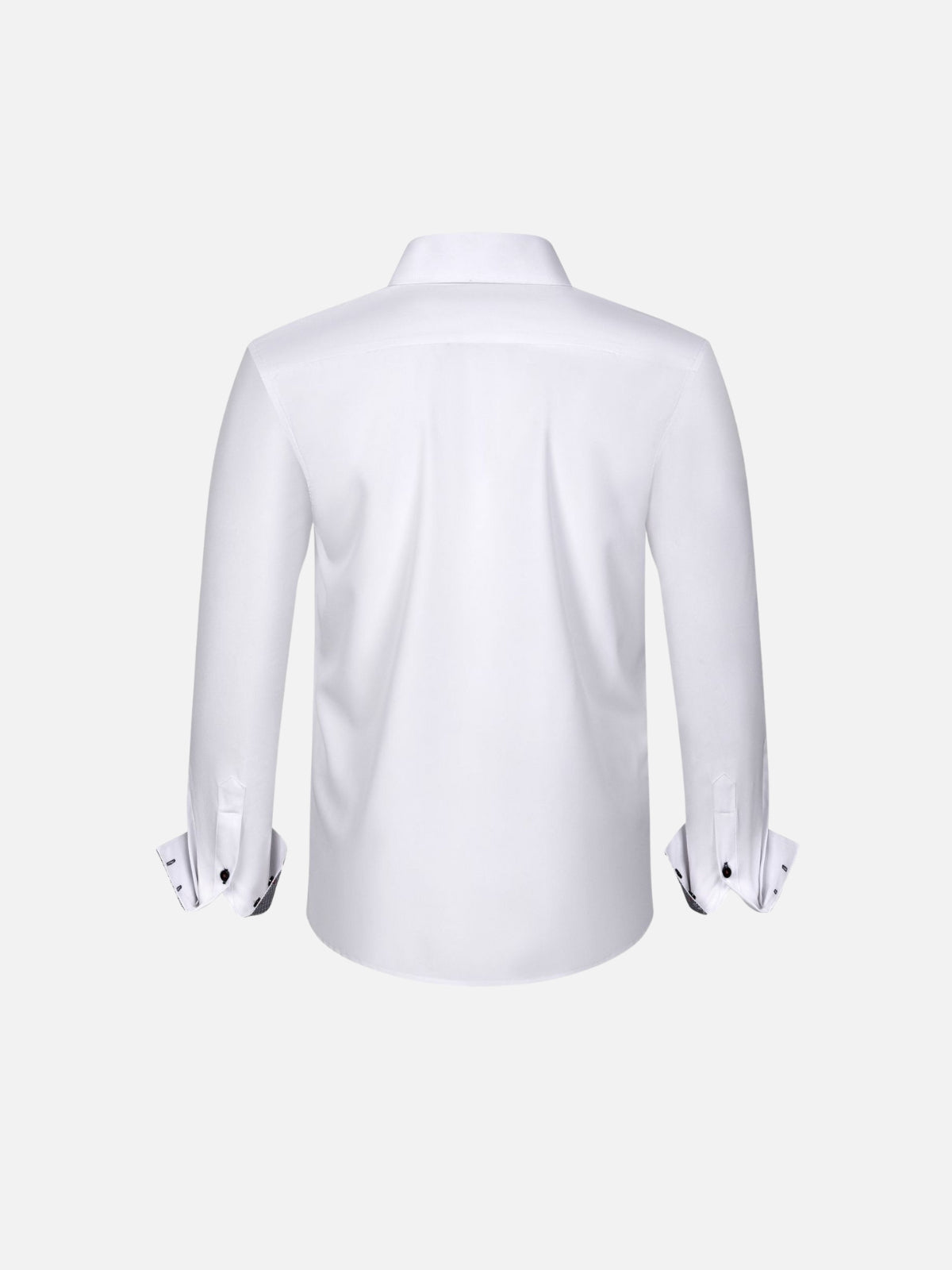 Camisa de Stretch Quatro Vias — Contraste com Cor Correspondente