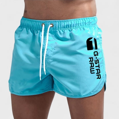 Calções de Banho Masculinos — Secagem Rápida