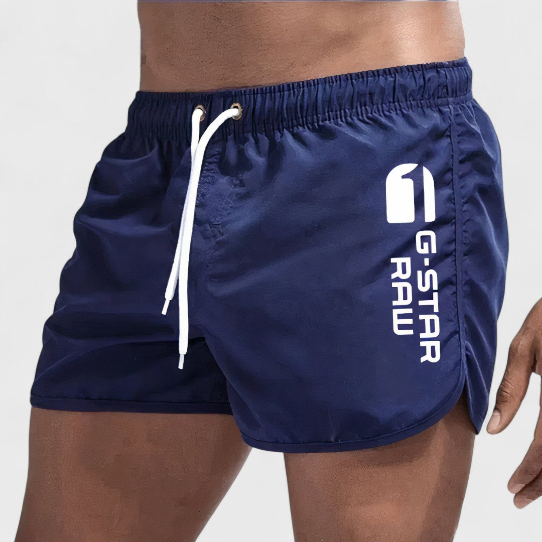 Calções de Banho Masculinos — Secagem Rápida