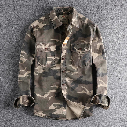 Camisa de Botão em Algodão CoreOps