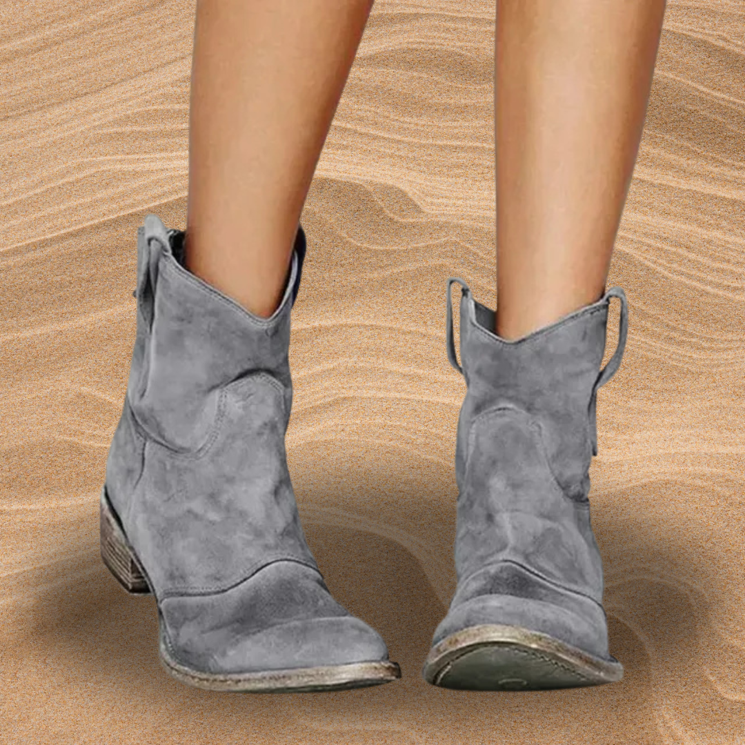 Carlotta — Botins de Camurça para Mulheres