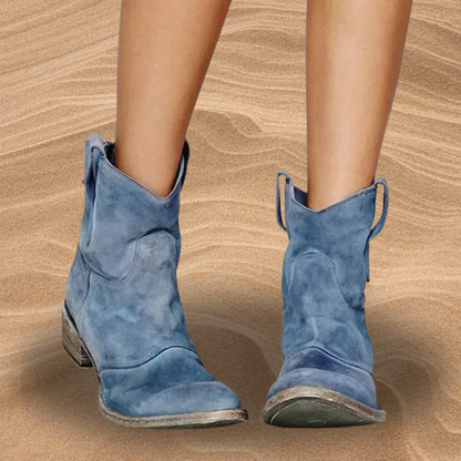 Carlotta — Botins de Camurça para Mulheres