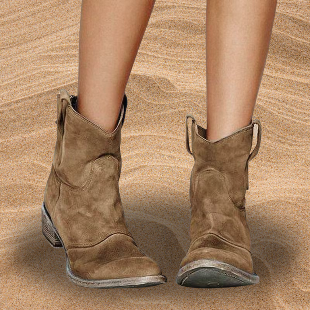 Carlotta — Botins de Camurça para Mulheres
