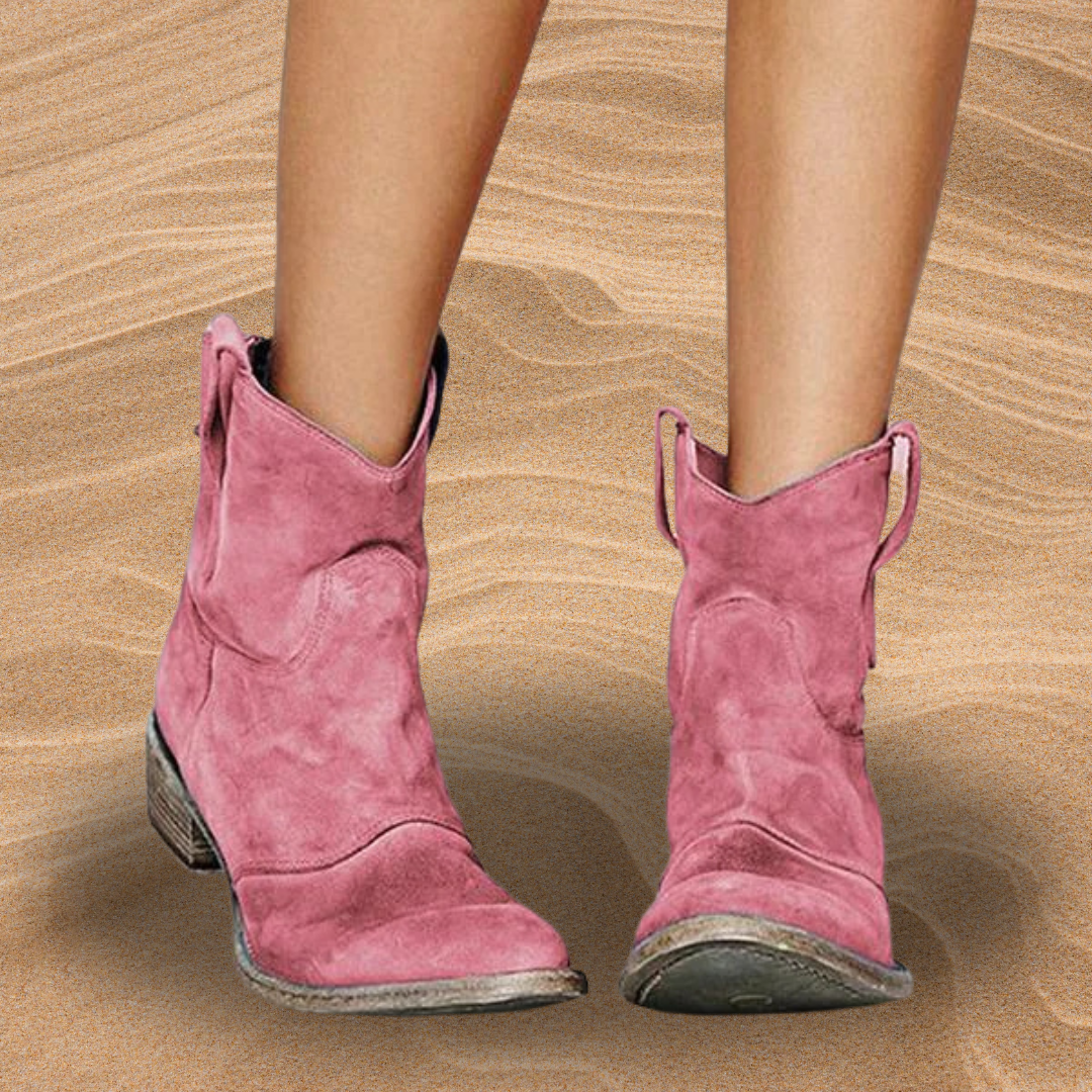 Carlotta — Botins de Camurça para Mulheres