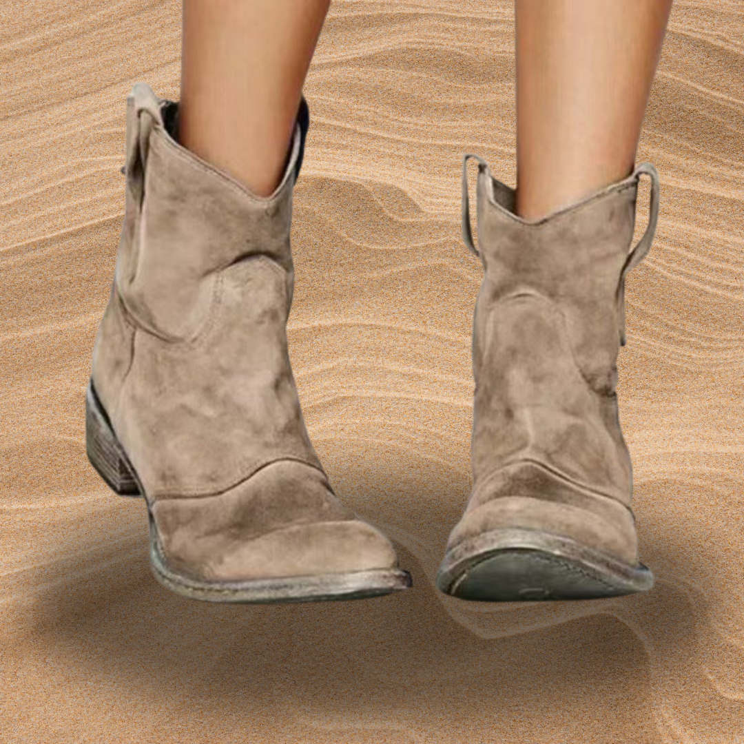 Carlotta — Botins de Camurça para Mulheres