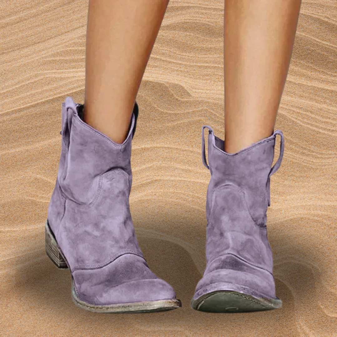 Carlotta — Botins de Camurça para Mulheres