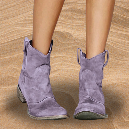 Carlotta — Botins de Camurça para Mulheres