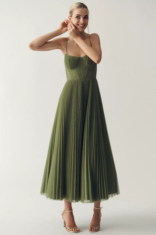 La Sartoro — Vestido Midi Sem Costas