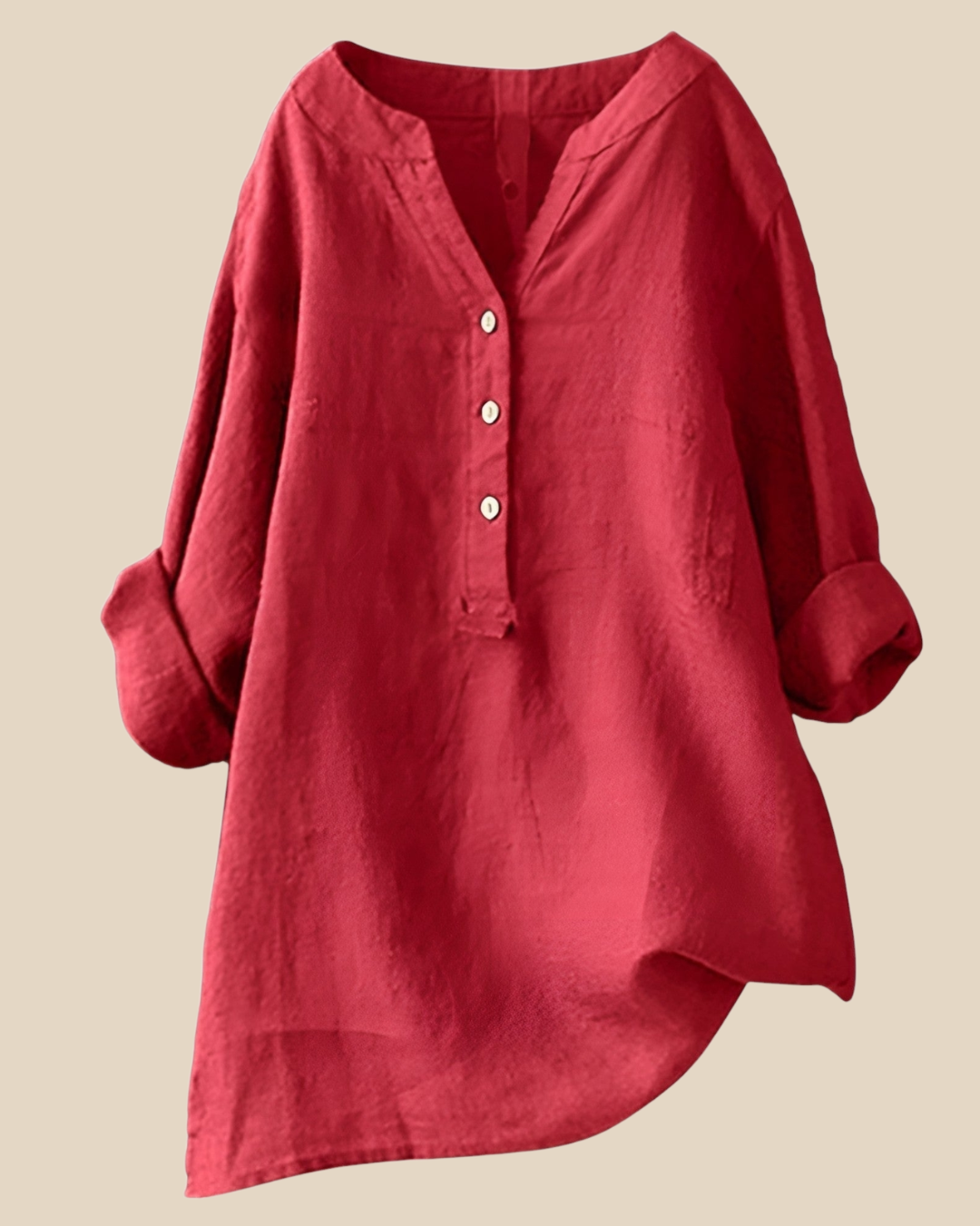 Blusa com Botão Freja Respirável