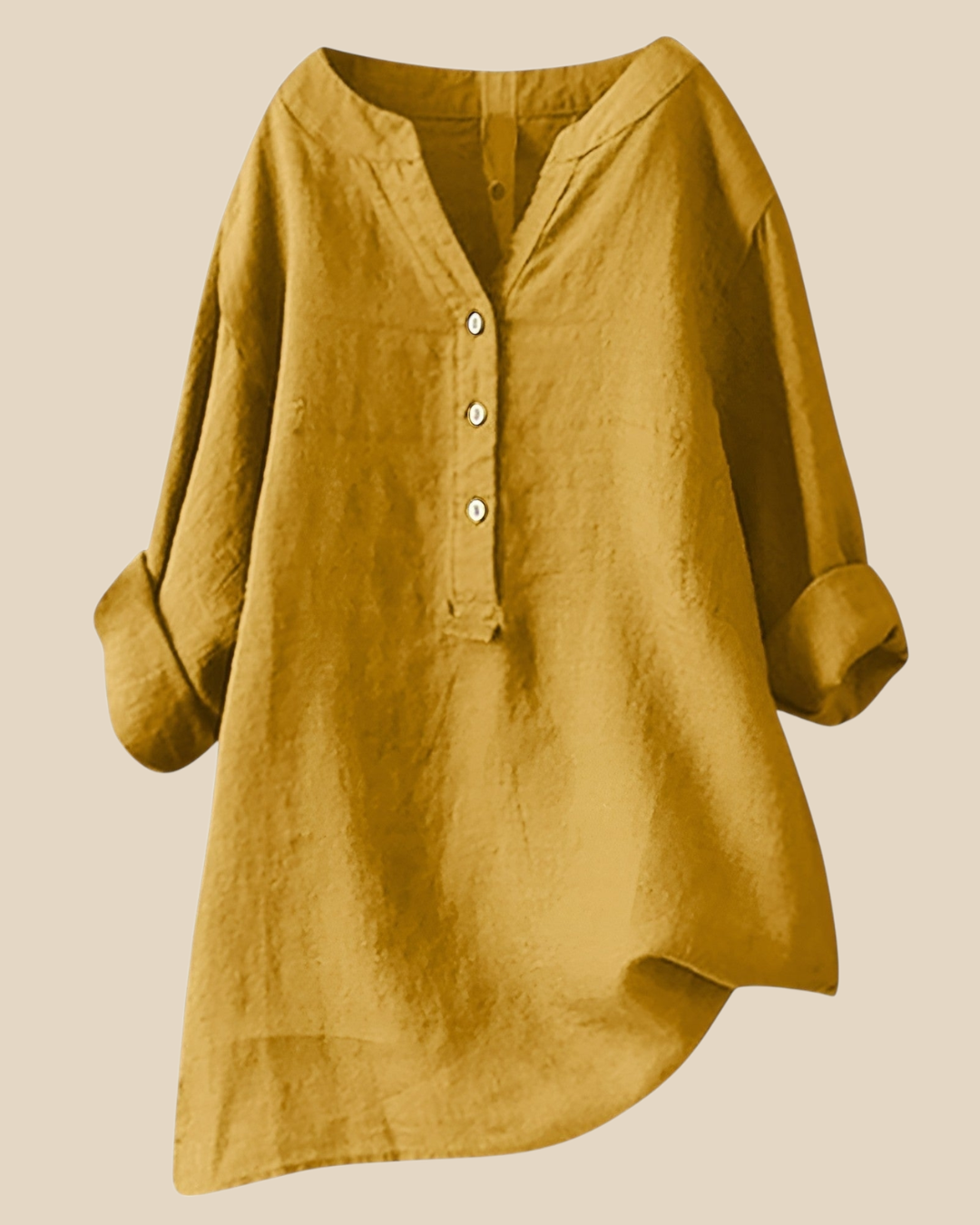Blusa com Botão Freja Respirável