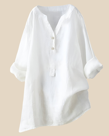 Blusa com Botão Freja Respirável