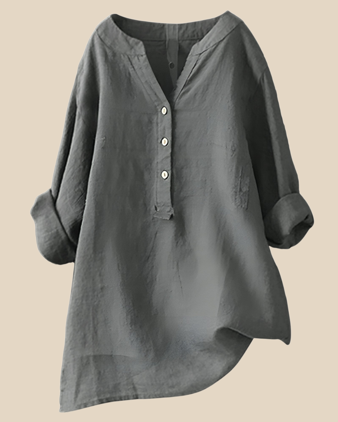 Blusa com Botão Freja Respirável