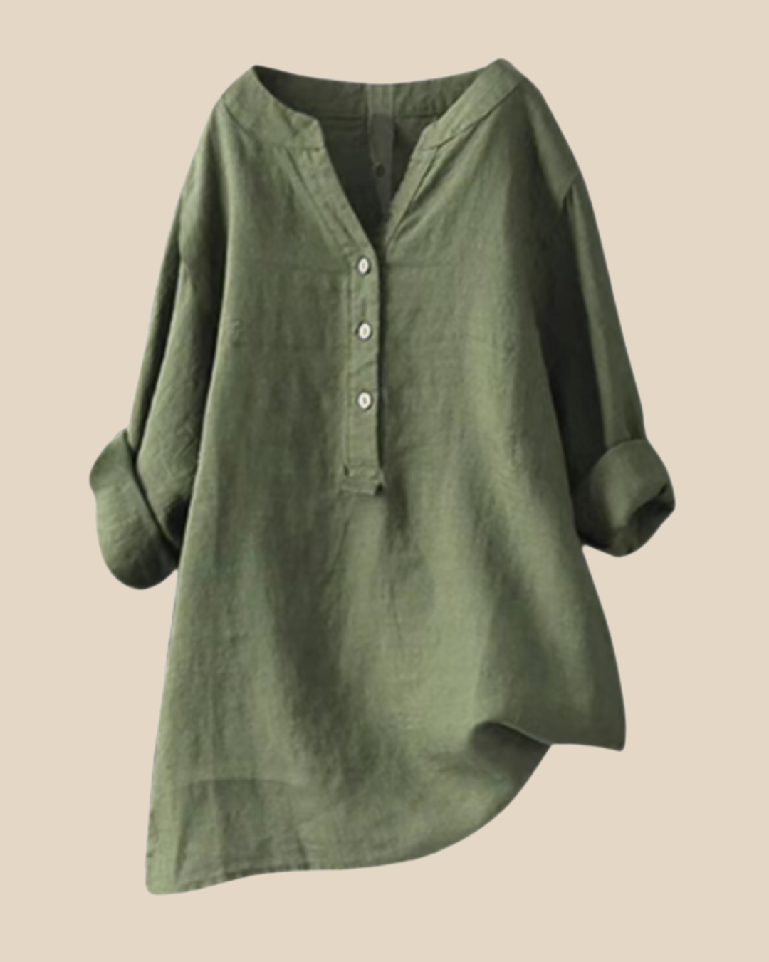 Blusa com Botão Freja Respirável