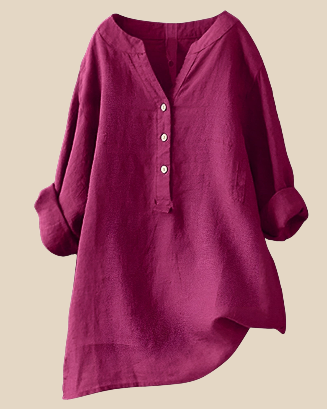 Blusa com Botão Freja Respirável