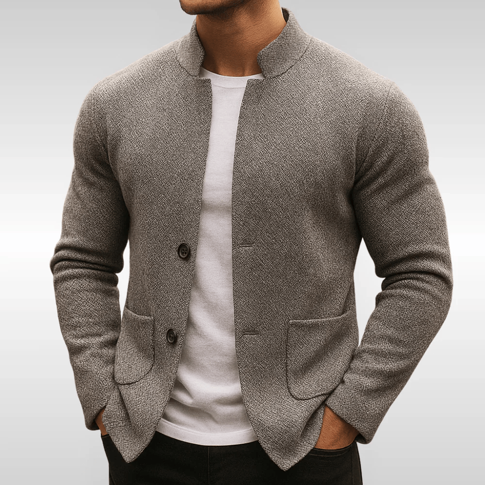 The Louis — Blazer de Malha Estruturada