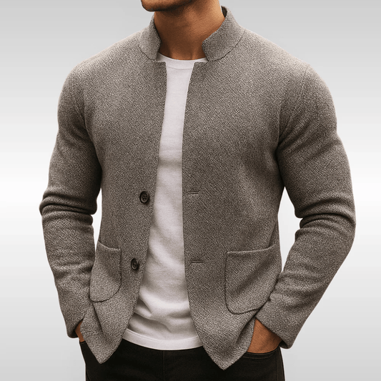 The Louis — Blazer de Malha Estruturada