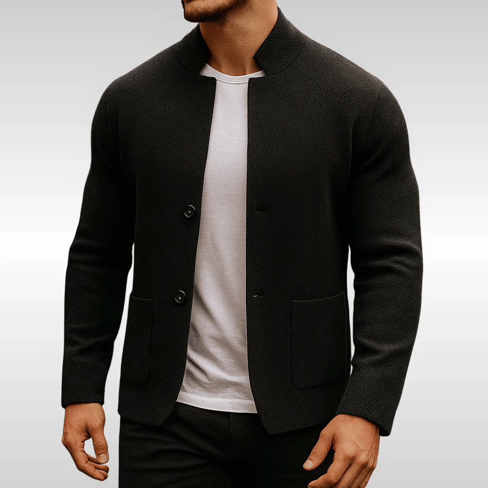 The Louis — Blazer de Malha Estruturada
