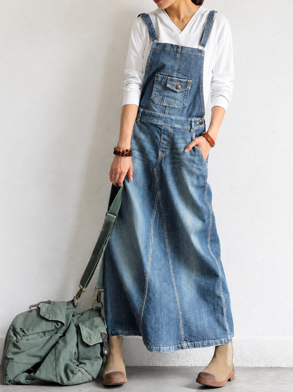 Denivé — Vestido de Denim Vintage