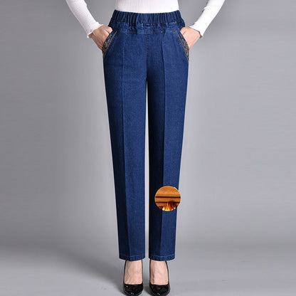Jeans Femininos — Com Bolso Lateral Elástico